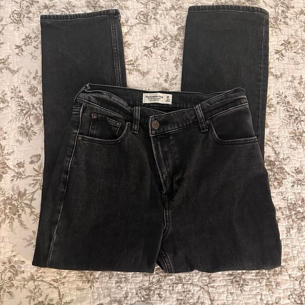 Abercrombie-fitch Women's Black Jeans